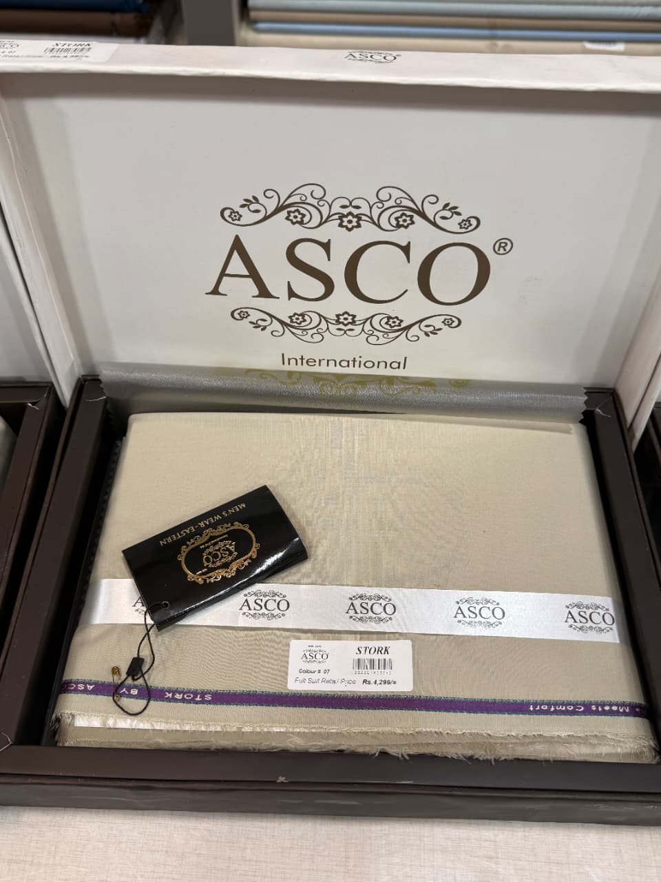 ASCO Wash & Wear Suit With Box –  ([Color])