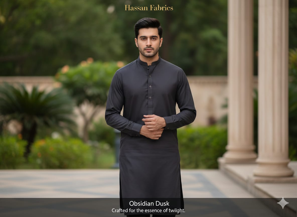 Royal Wash & Wear  Suit – Black