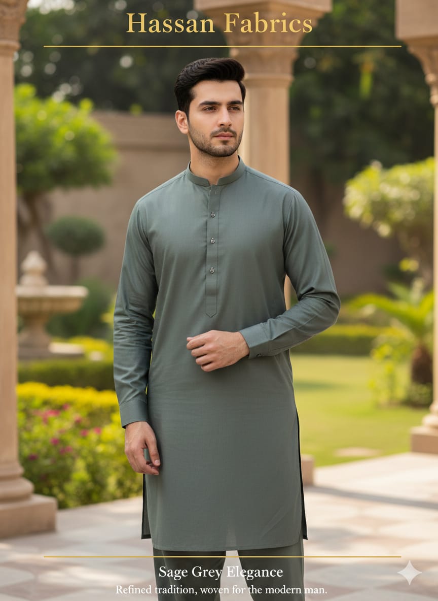 ASCO Sage Grey Elegance – Wash & Wear (Box)