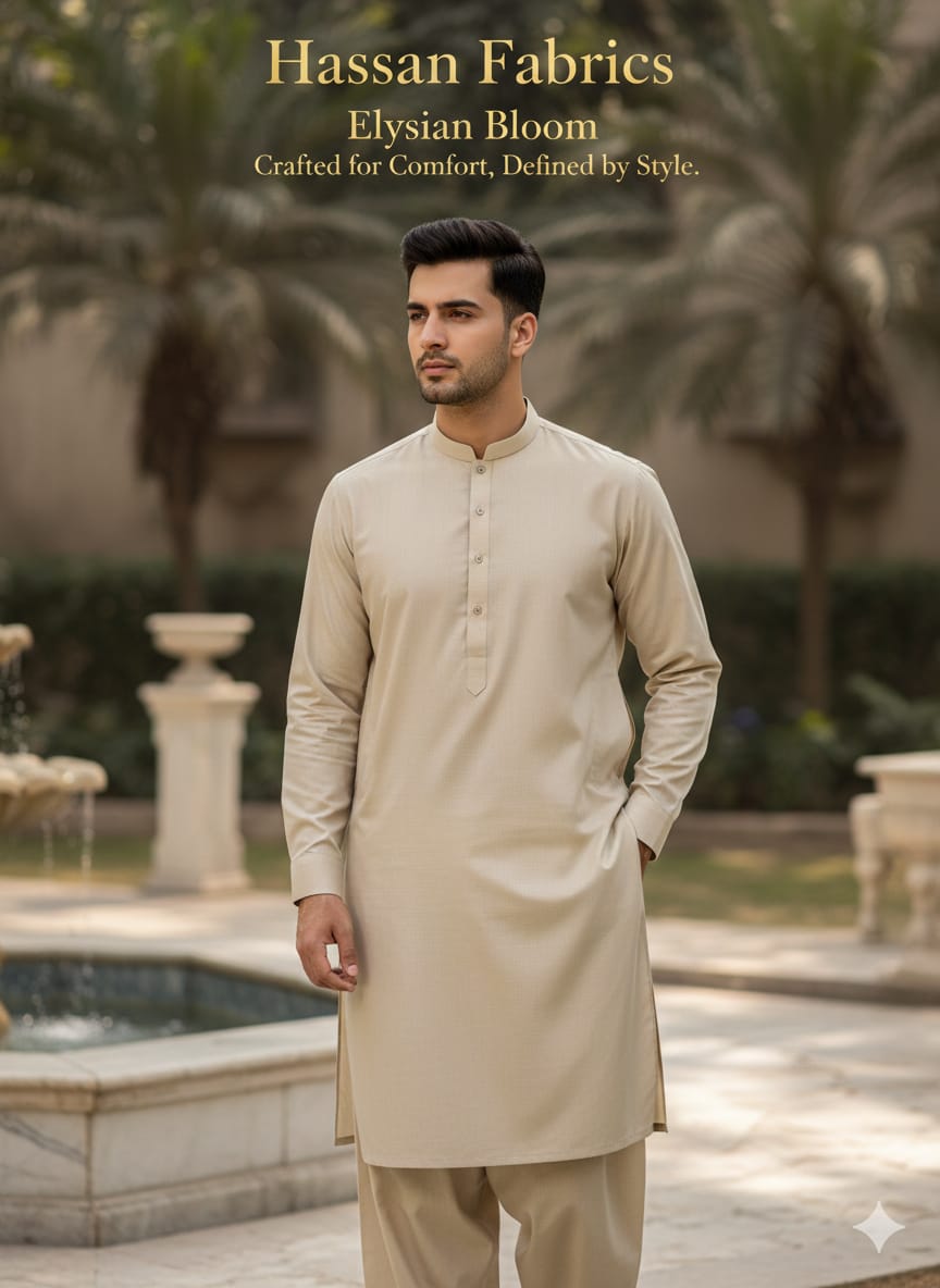 ARUJ Elysian Bloom Premium Cotton Suit (With Box)